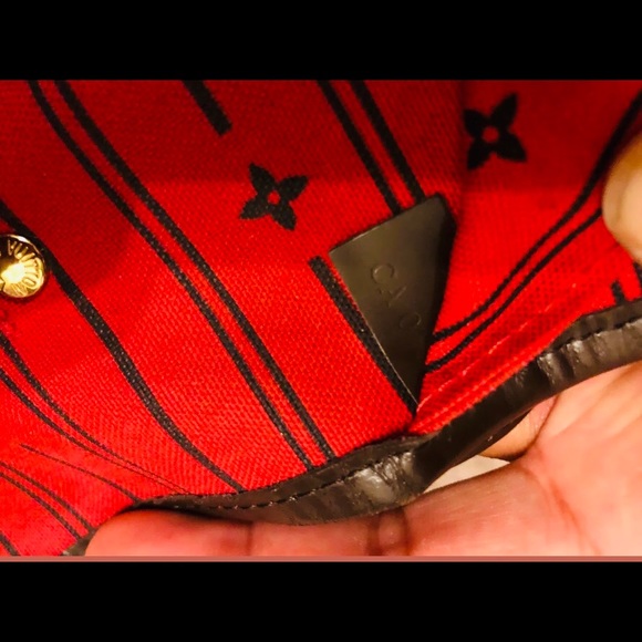 Pre-Owned Neverfull MM damier ebene - Picture 5 of 6